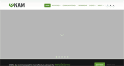 Desktop Screenshot of kam.us.com